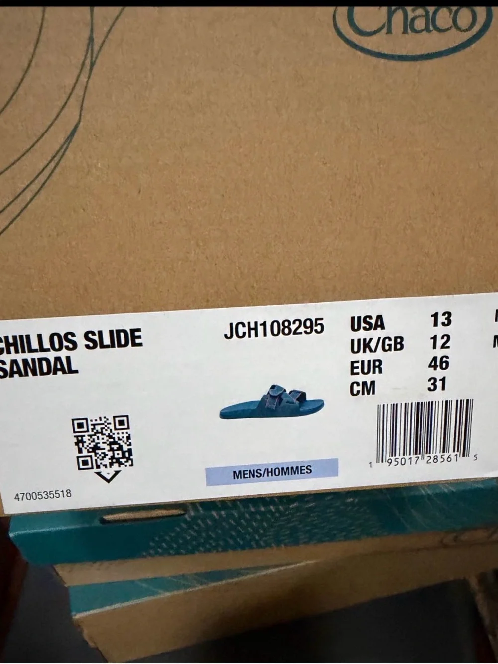Chaco new box